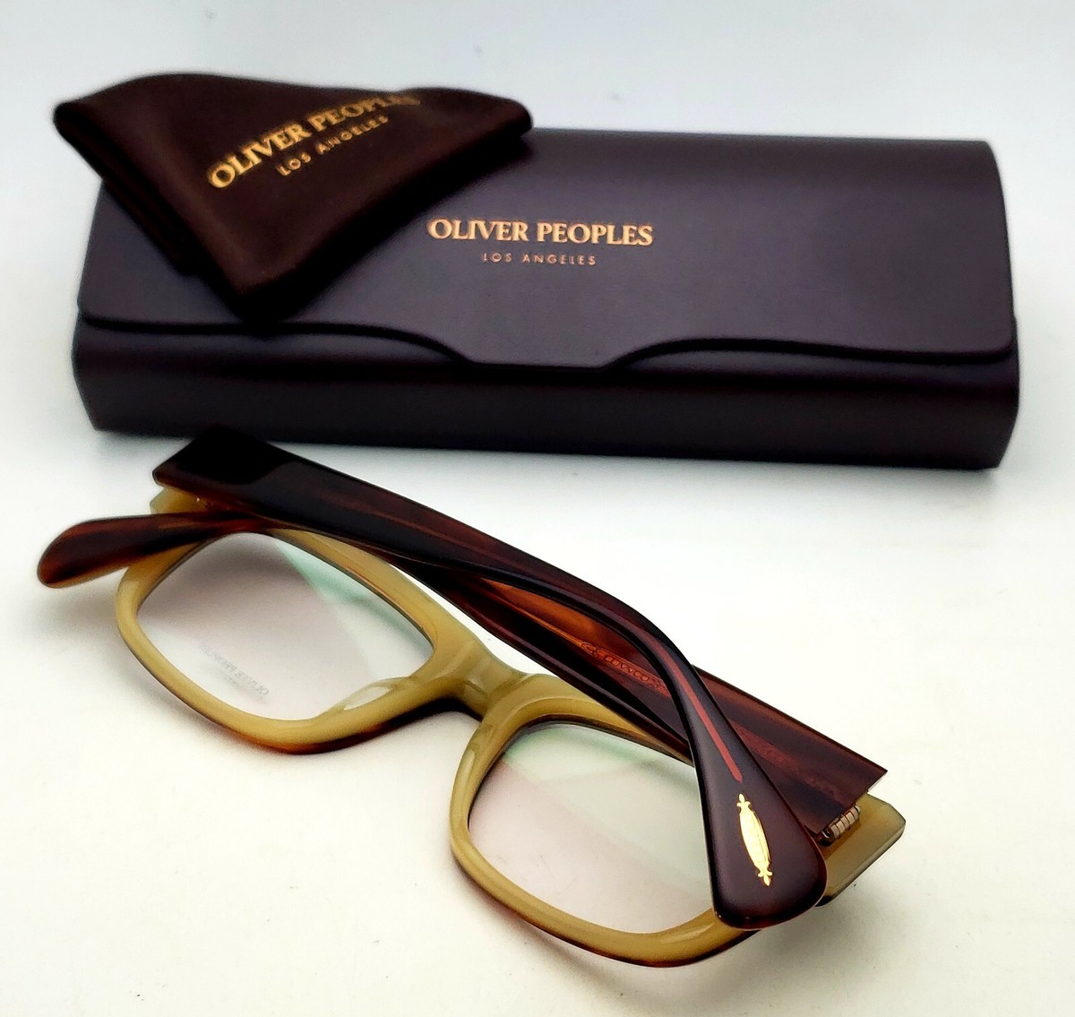 Oliver Peoples DEACON Reading Glasses OV5076 1172 50 Sandalwood