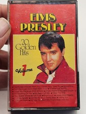 Elvis Presley 20 Golden Hits Volume 1 Cassette Tape