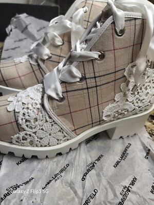 KARL LAGERFIELD BOOTS,NEW,SIZE 10,