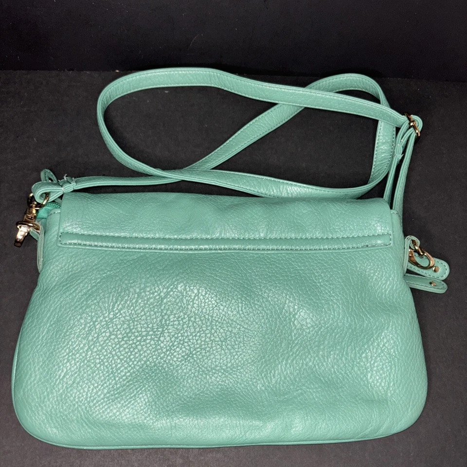 «КИМЧИ СИНИЙ» (СИНИЙ ЗЕЛЕНЫЙ) ЧЕРЕЗ ПЛЕЧО СУМОЧКА/СУМОЧКА, КЛАПАН МОЛНИИ ОТДЕЛЕНИЕ - Изображение 4 из 4