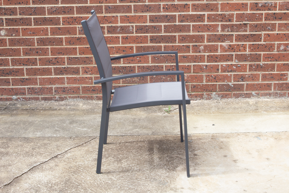 Sandringham 7 piece Outdoor Set Ceramic top table with 6 Bells Beach