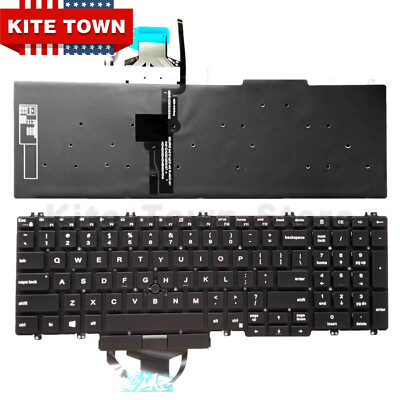 US Backlit Keyboard for Dell Latitude 5500 5501 5510 5511