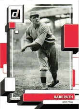 2022 Donruss Baseball Variations #229 Babe Ruth - Boston Red Sox