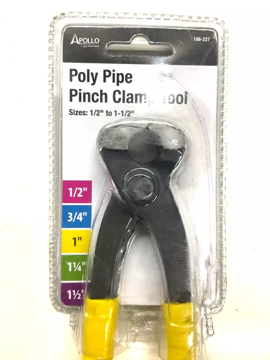 APOLLO POLY PIPE PINCH CLAMP TOOL POLYPTK for STAINLESS CLAMPS ON POLY PIPE