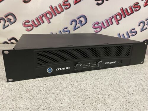 Crown XLS 202 Two Channel Power Amplifier - 200 Watts Per Channel
