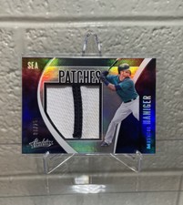 2021 Panini Absolute Patch Holo Silver /25 Mitch Haniger #PAT-MH Patch