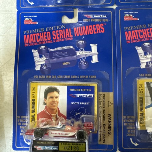 Vintage LOT OF 1995 Racing Champions Series INDY CARS 6 Cars - Picture 7 of 7