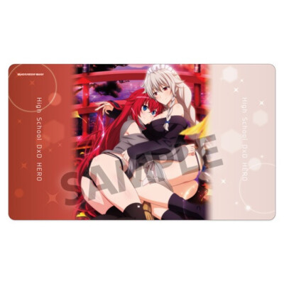 High School DxD Hero Rias Gremory & Grayfia Rubber Mat Desk Mat HOBBY STOCK New
