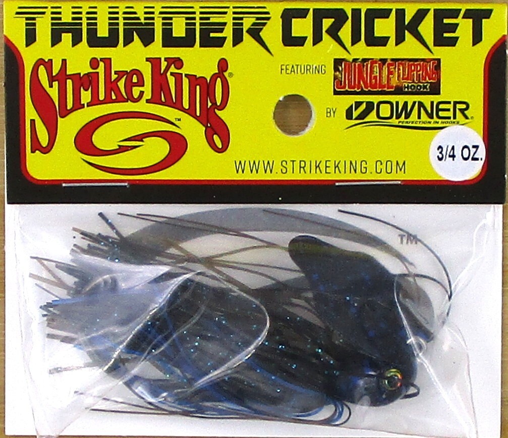 (12) Strike King 3/4 Oz Thunder Cricket Bladed Vibrating Jigs Assortment #1 New - Image 11