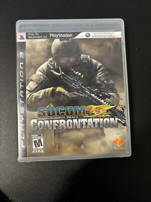 Socom U.S. Navy Seals Confrontation PS3 Game Authentic CIB
