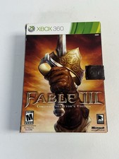 Fable III 3 Limited Collector's Edition (Microsoft Xbox 360) Complete