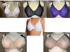 NWT Bali Style 3385 Discontinued Passion For Comfort Underwire Bra Smooth Lining