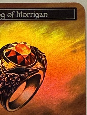 Ring of Morrigan Foil - Unique - Arthurian Legends - Sorcery