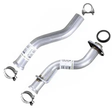 Stainless Steel Pair of Extension Pipe fits: 2011-19 Durango Grand Cherokee 3.6L