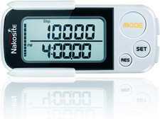 Il Miglior Pedometro Contapassi E Calorie Donna Uomo Bambino Con Cinghia E Clip.