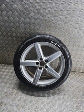 AUDI A4 B8 QUATTRO S LINE ALLOY WHEEL AND TYRES  8K0601025D 8JX18H2 ET47 X1