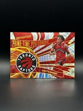 Scottie Barnes 2022-23 Revolution Prime Time Performers #17 Raptors SP Case Hit