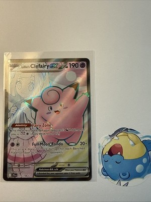 Lillie's Clefairy EX 173/159 Ultra Rare 2025 Pokemon Journey