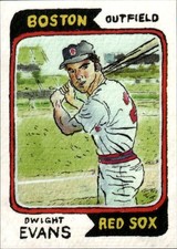 2025 Topps Shoebox Treasures by Andy Friedman Dwight Evans #54 28F