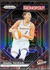 2024 Panini WNBA Monopoly Prizm Diana Taurasi Millionaire Club - Phoenix Mercury