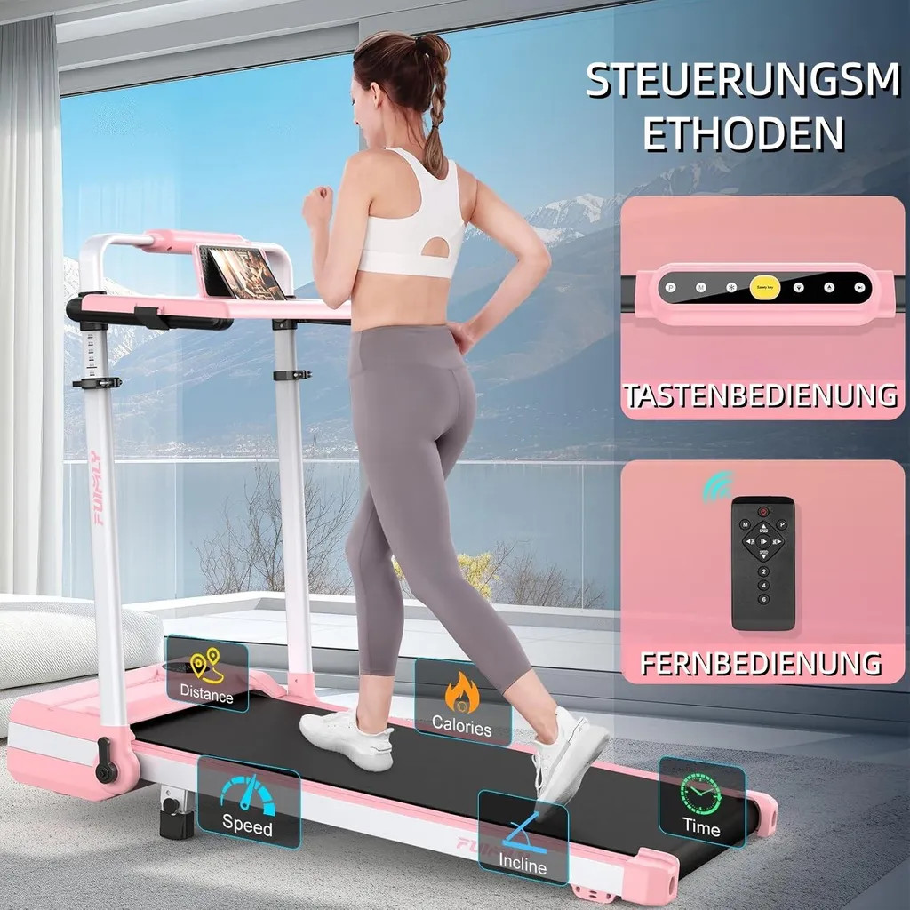 Tapis Roulant Elettrico con Display LCD foto 5