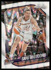 2025 Panini Prizm WNBA #108 Sami Whitcomb White Seismic Prizm