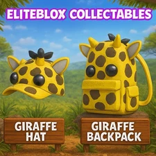 Adopt Your Pet💕 Giraffe Backpack / Giraffe Hat 🦒[Petwear] Read Description 🙏