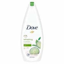 DOVE BATH CUCUMBER & GREEN TEA 750ML