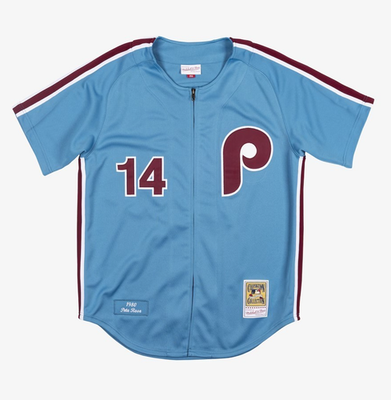 MLB Mitchell & Ness 1980 Philadelphia Phillies #14 Baseball Jersey