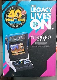 Neo Geo Mini International Arcade SNK 40th Anniversary Edition - Sealed NEW