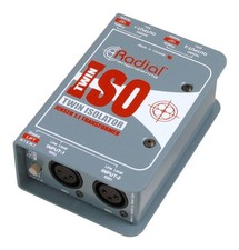 Radial Twin ISO, Line Level Isolator. 2 Channel