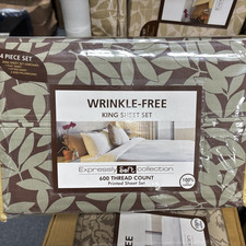 KING SHEET SET 600 CT 100 COTTON RETAL 259.00 EXPRESSLY SOFT CLOSE OUT DEAL  