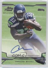 2013 Topps Prime Auto 27/250 Christine Michael #134 Auto 8p3