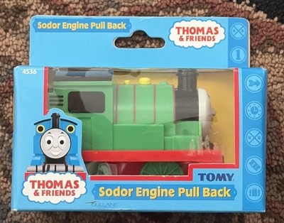 THOMAS & FRIENDS-Percy The Small Engine Sodor Engine Pull Back #4536 | BRAND NEW
