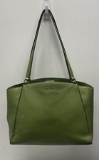 Kate Spade Green Pebbled Leather Large Tote Bag Gold Hardware