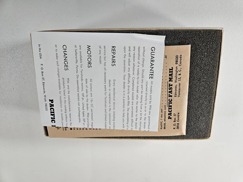 Vintage United Brass K-28 HOn3 2-8-2 D & RGW Locomotive  - Image 4 of 4