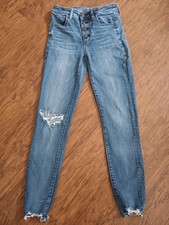 American Eagle Next Level Stretch Hi Rise Jegging Crop Woman's Jeans Size 4