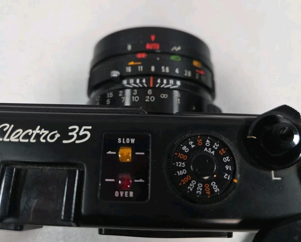 Yashica Electro 35 GT Rangefinder Film Camera |Yashinon -DX 45mm lens | Working| - Image 4 of 4