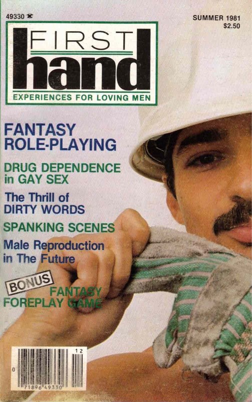Rare FIRSTHAND #3 Summer 1981 GAY
