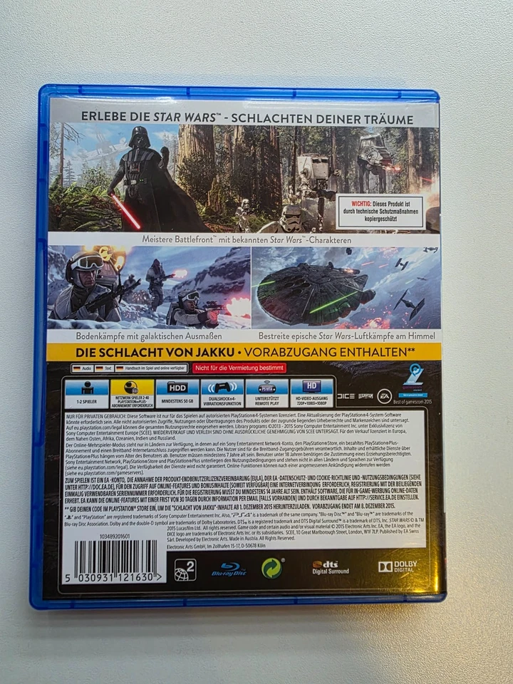 PS4 - Spiel **** STAR WARS -BATTLEFRONT **** - Bild 2 von 3