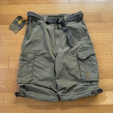 Abercrombie Fitch Cargo Shorts Men's Size 30 Utility Y2K VTG NEW Paratrooper