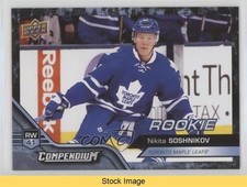 2016-17 Upper Deck Compendium Rookies Blue Nikita Soshnikov #285 READ kr0