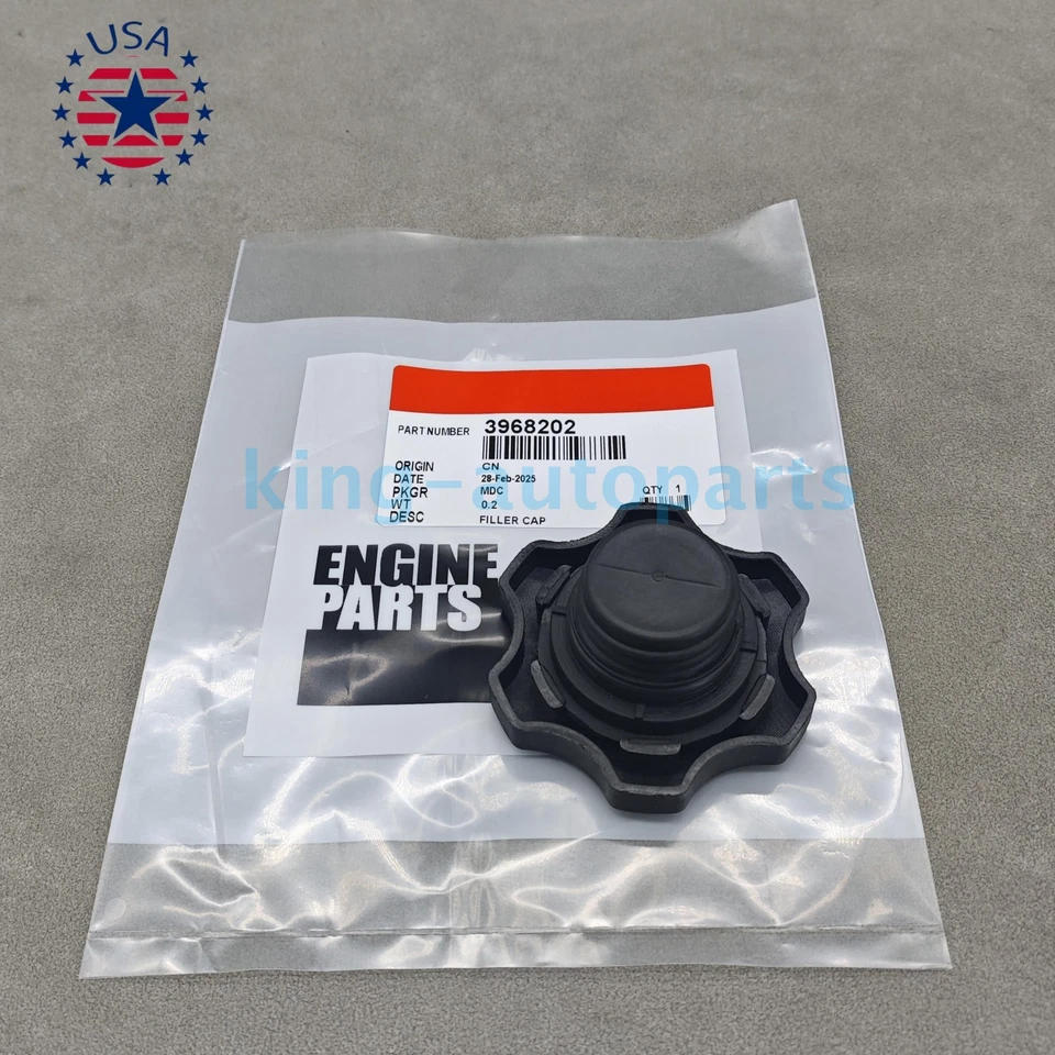 New CAP oil FILLER For Dodge Cummins 98-2017 ISB5.9 3973511 3968202 USA Foto 3 de 4