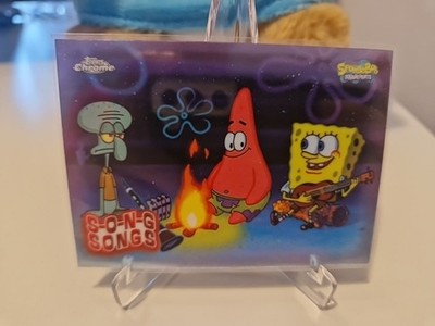 2025 Topps Chrome SpongeBob 25th Song Song Campfire #S-2 Episode 57