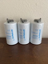 3X Fuel Filter Water Separator P553203 Spin-On Twist Drain 3 Micron Getopauto