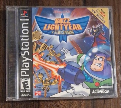 Disney Buzz Lightyear of Star Command Sony PlayStation PS1 Pixar Activision CIB