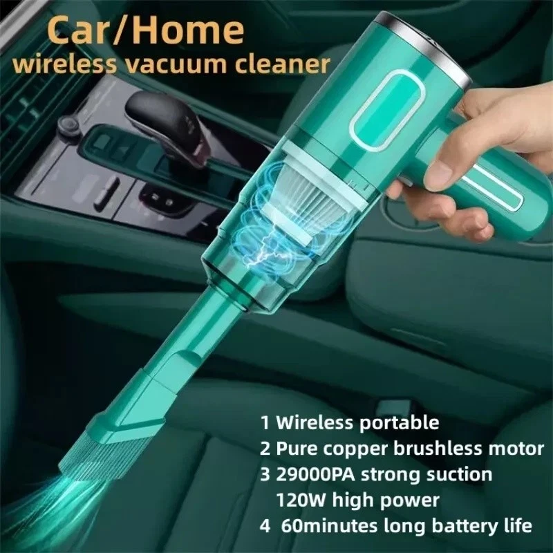 29000PA Cordless Hand Held Vacuum Cleaner Mini Portable Car Auto Home Wireless Foto 4 de 4