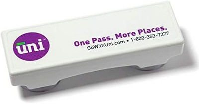 Uni Prepaid Portable Toll Pass by E-PASS   Works in 19 States Including FL, GA,