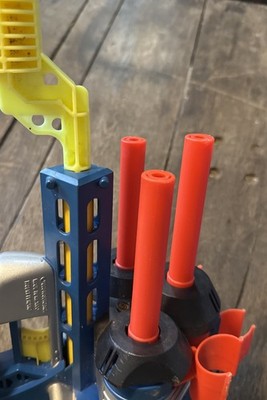 Vintage Nerf 1998 Triple Strike Blaster AirJet Power Tested | eBay