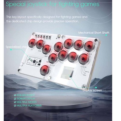 Responsive Fighting Controller für Nintendo für Switch für PS4 für PS5 PC